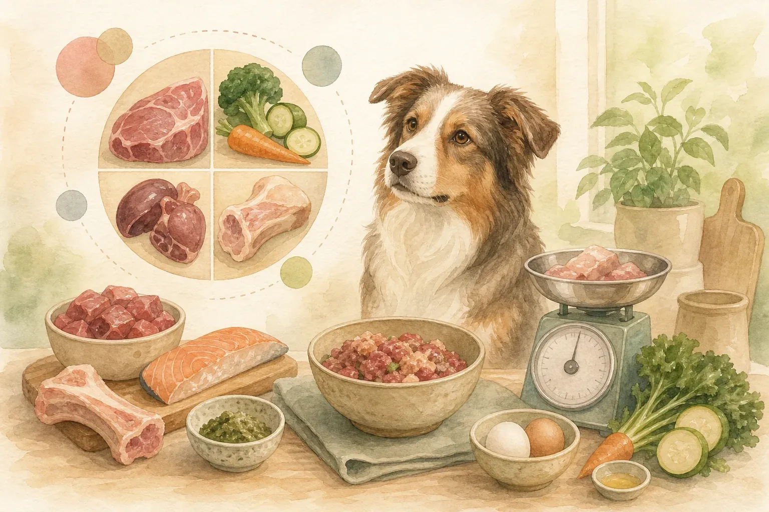 BARF-Rechner für Hunde: Rationen planen und kalkulieren