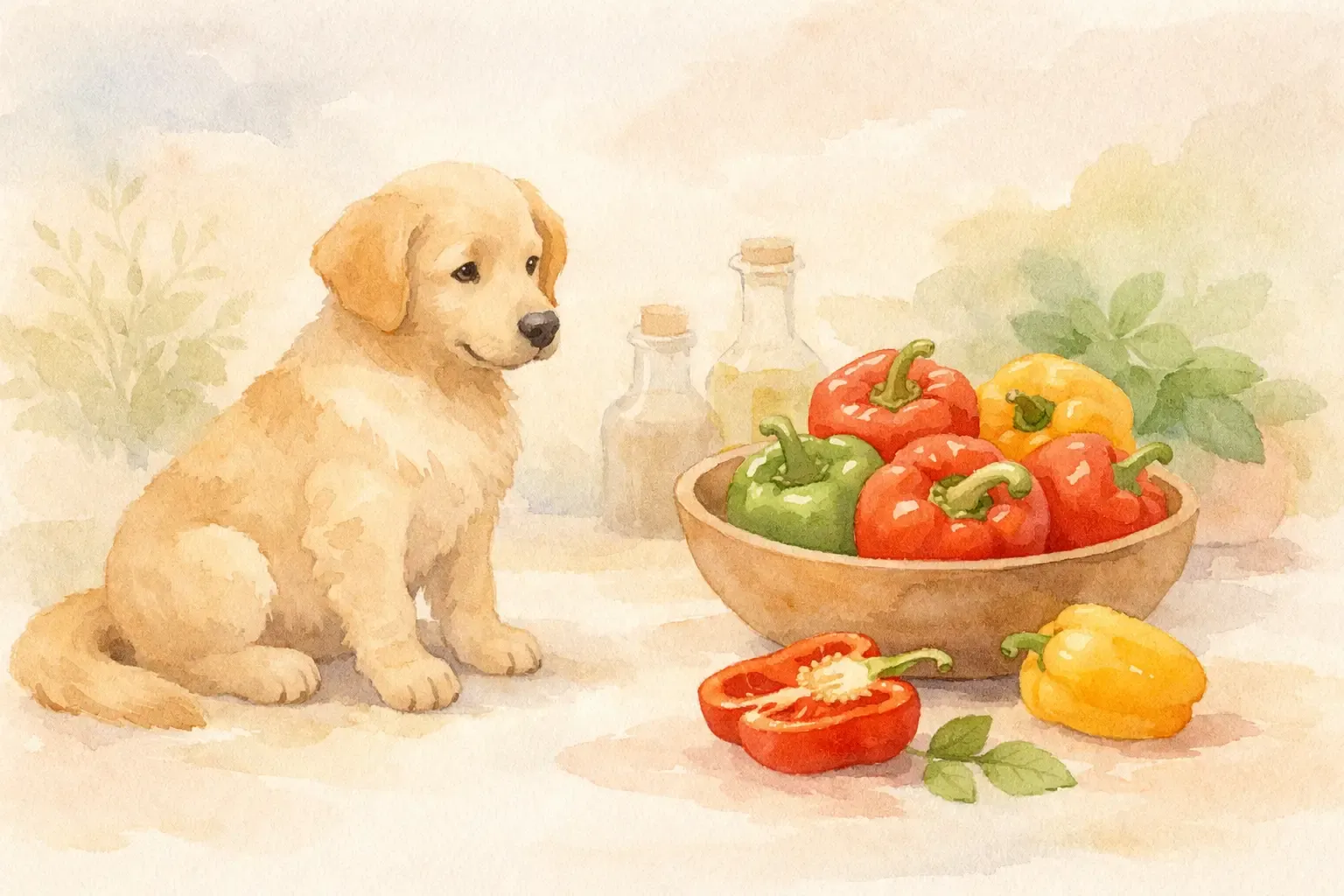 Dürfen Hunde Paprika essen? Farben, Mengen & Risiken