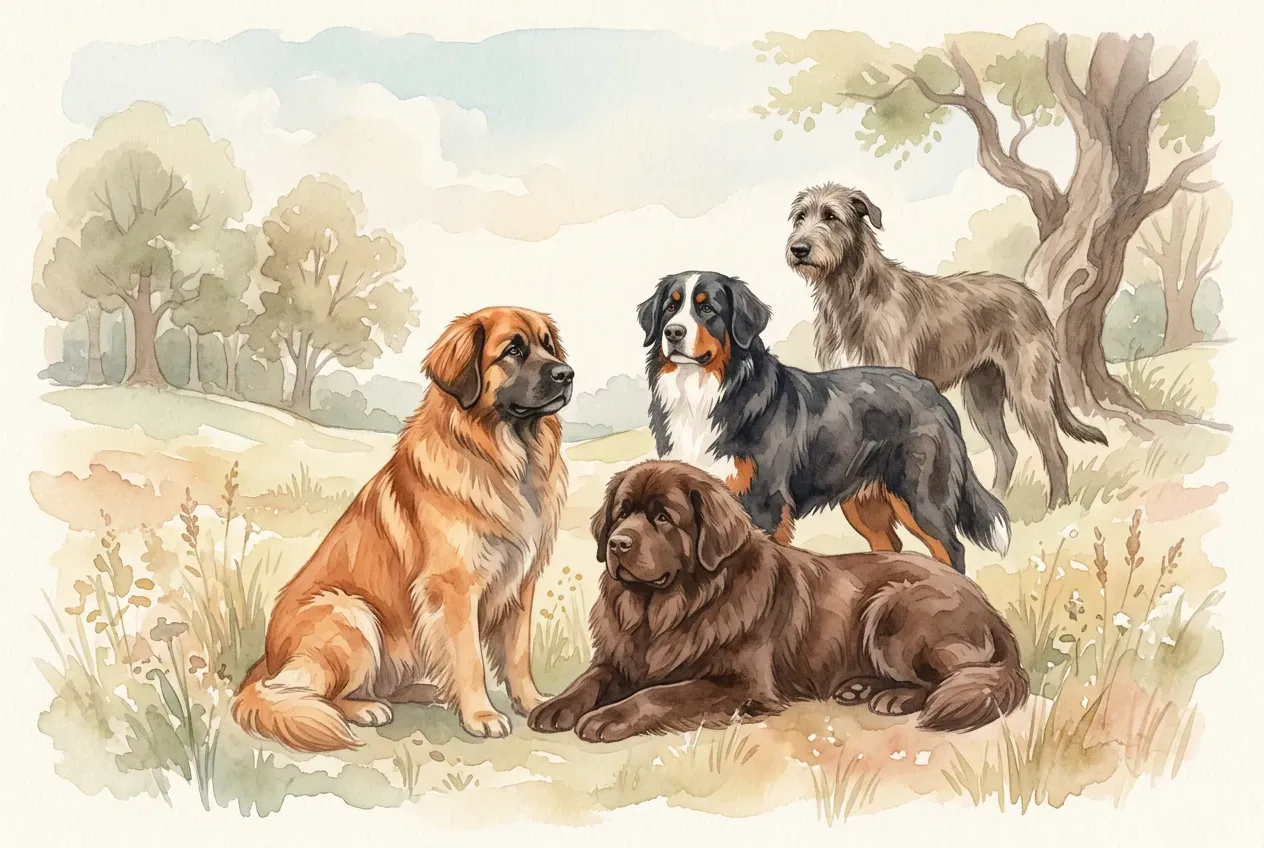 Große Hunderassen Langhaar: 12 majestätische Rassen