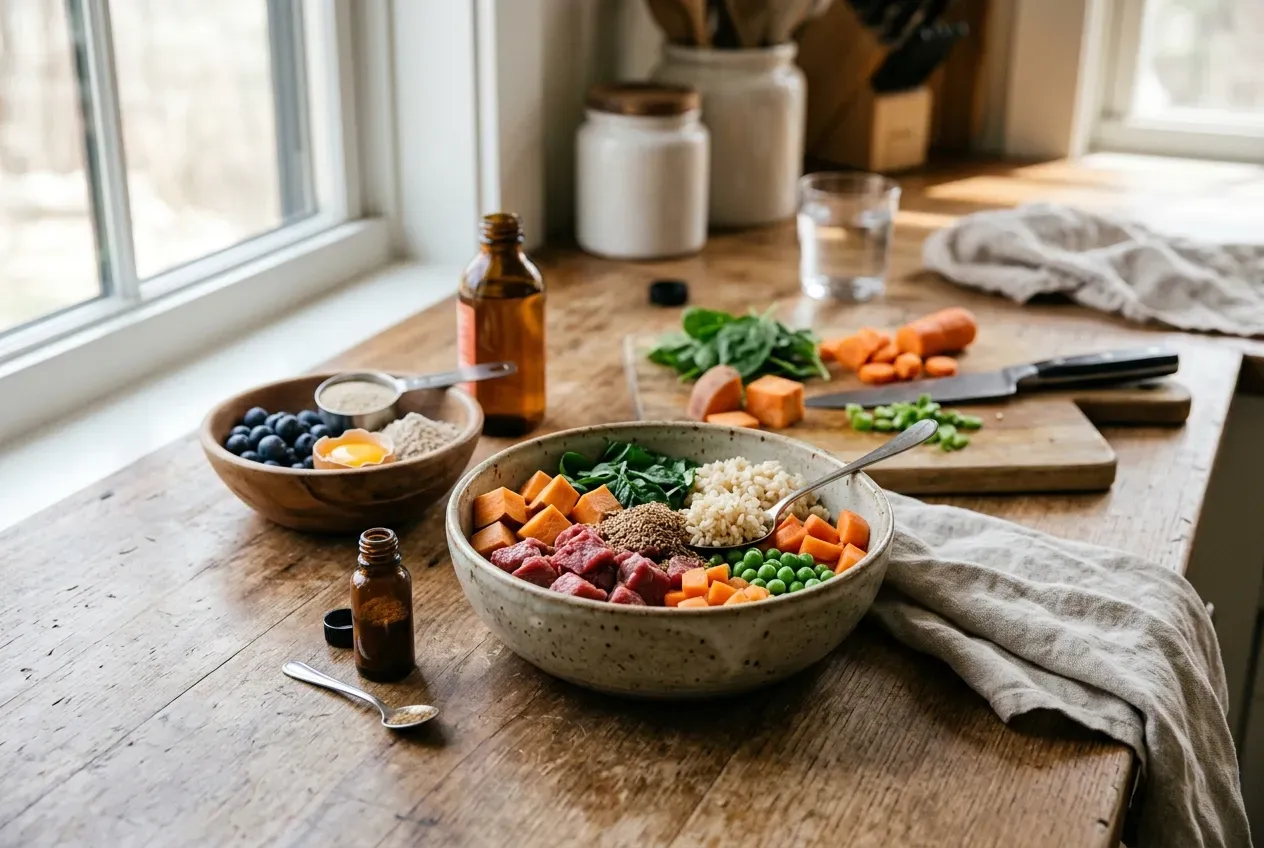 Hundefutter selber kochen: Menge, Bedarf und Zusätze