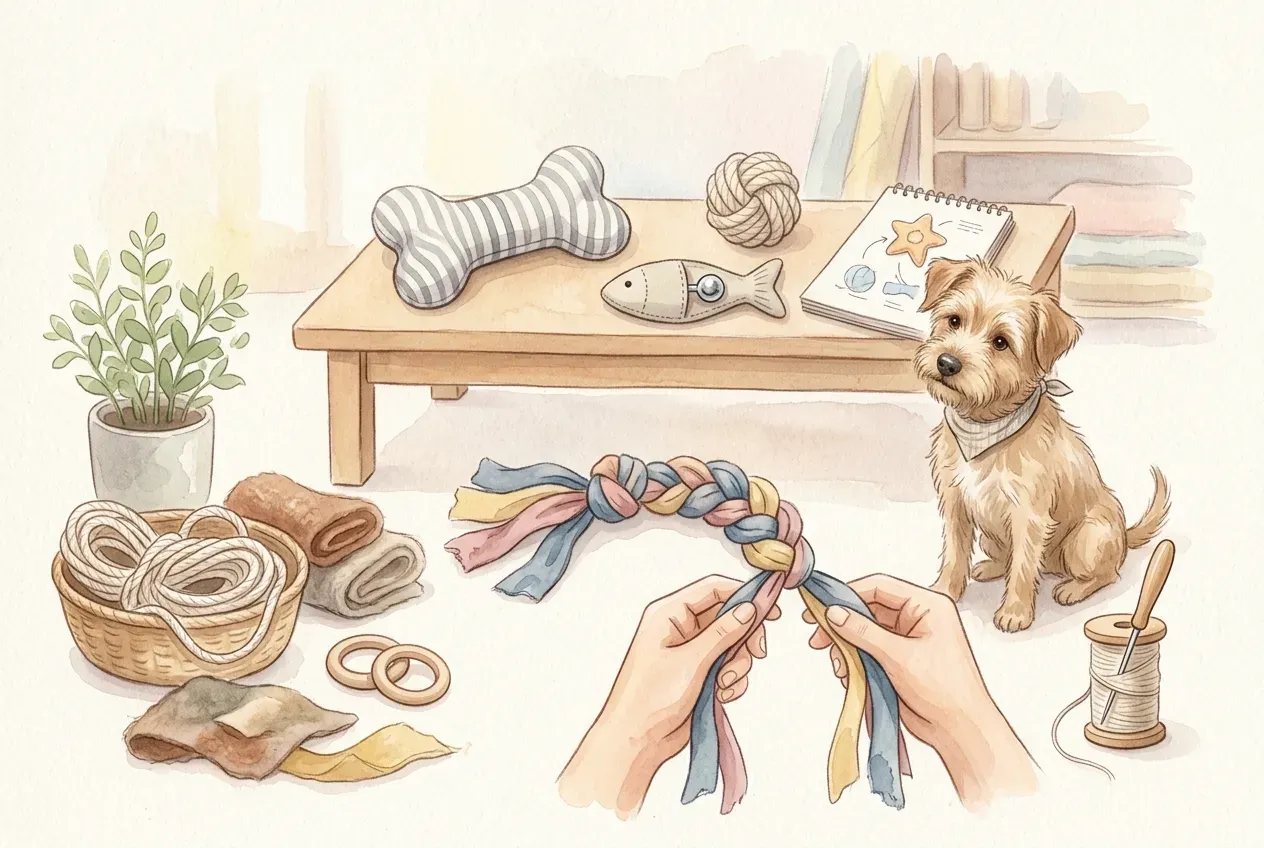 Hundespielzeug selber machen: Ideen & Tipps