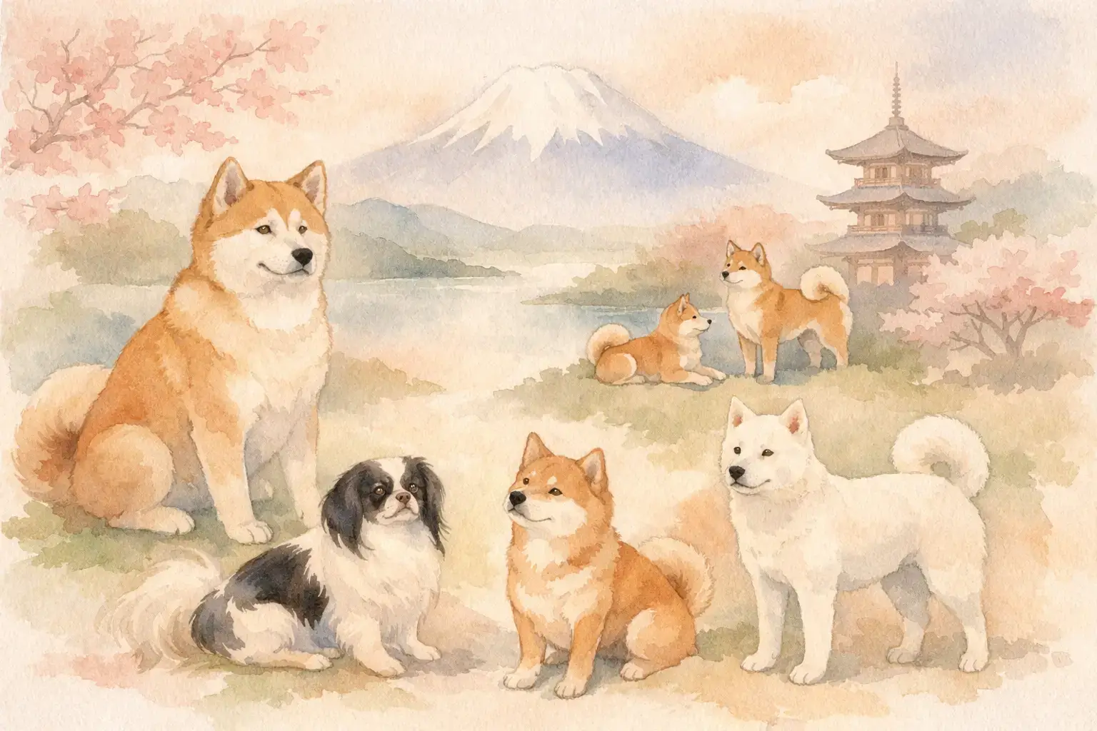Japanische Hunderassen: Von Akita bis Shiba Inu