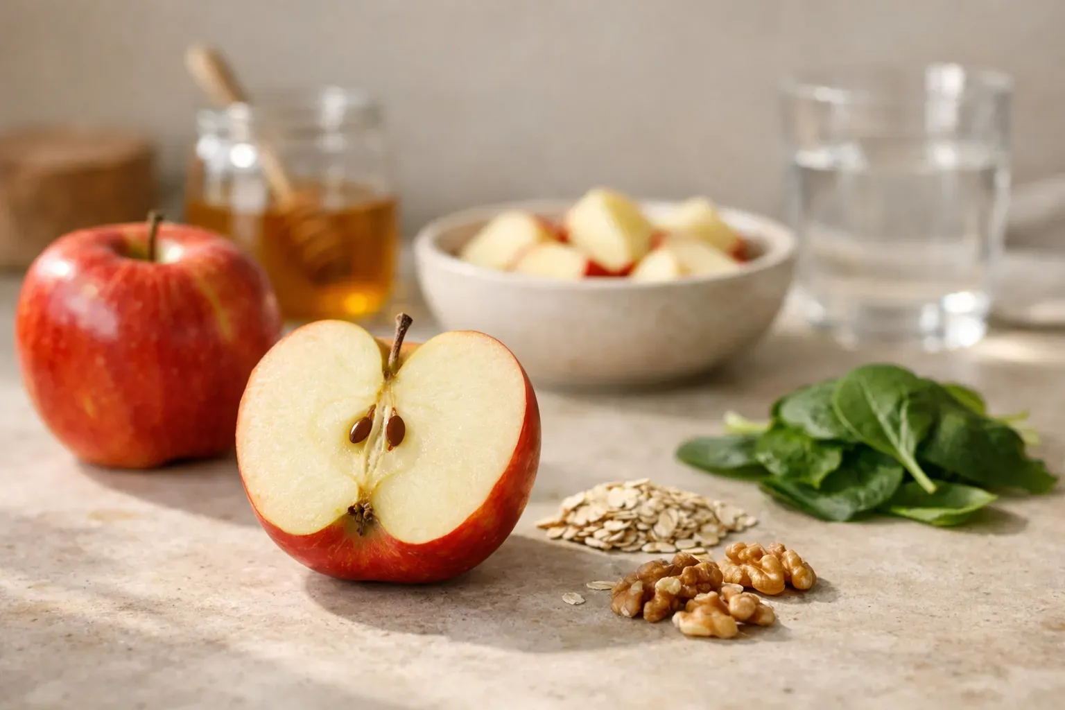 Nährstofftabelle: Was im Apfel steckt