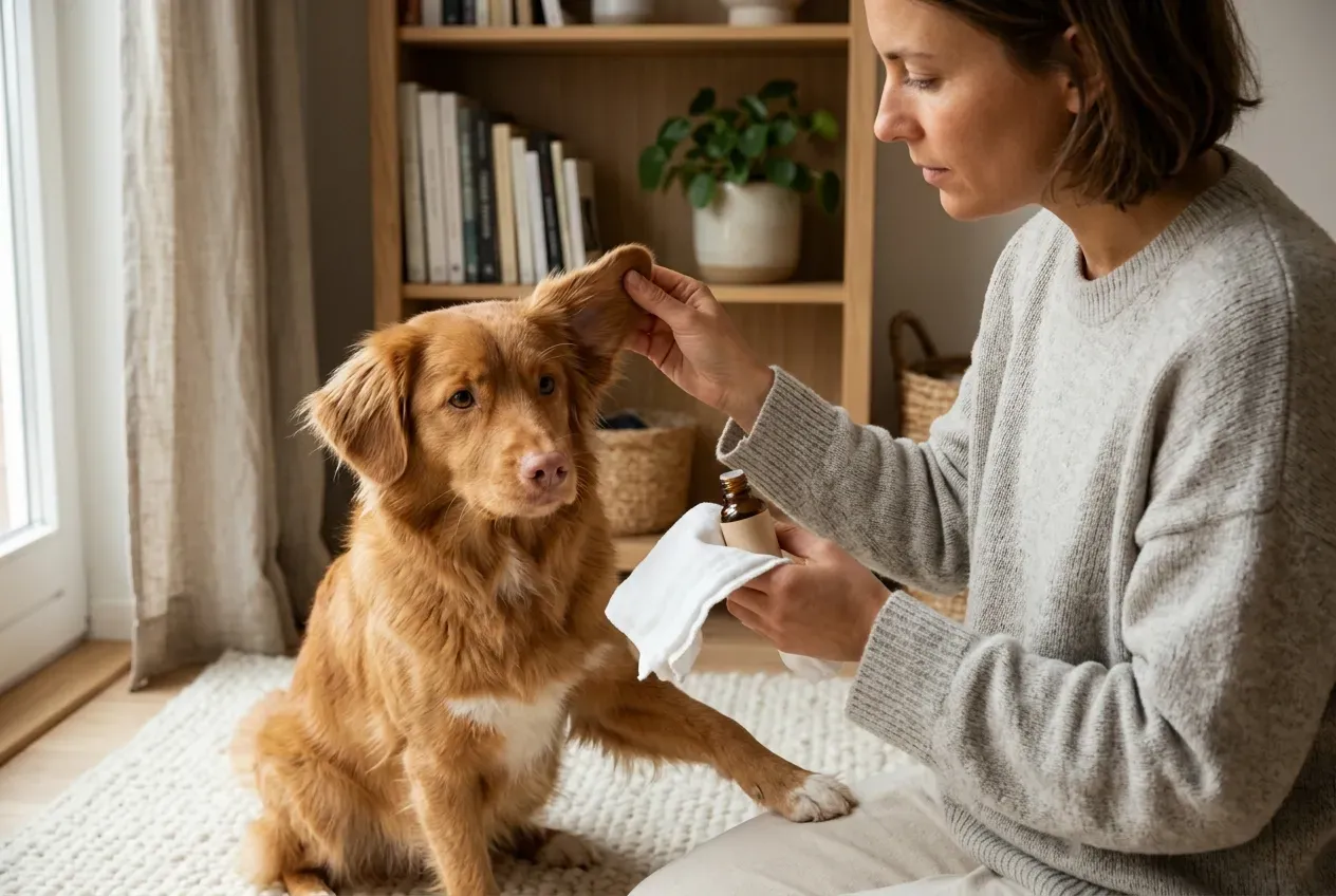 Wie oft sollte man die Ohren beim Hund reinigen?