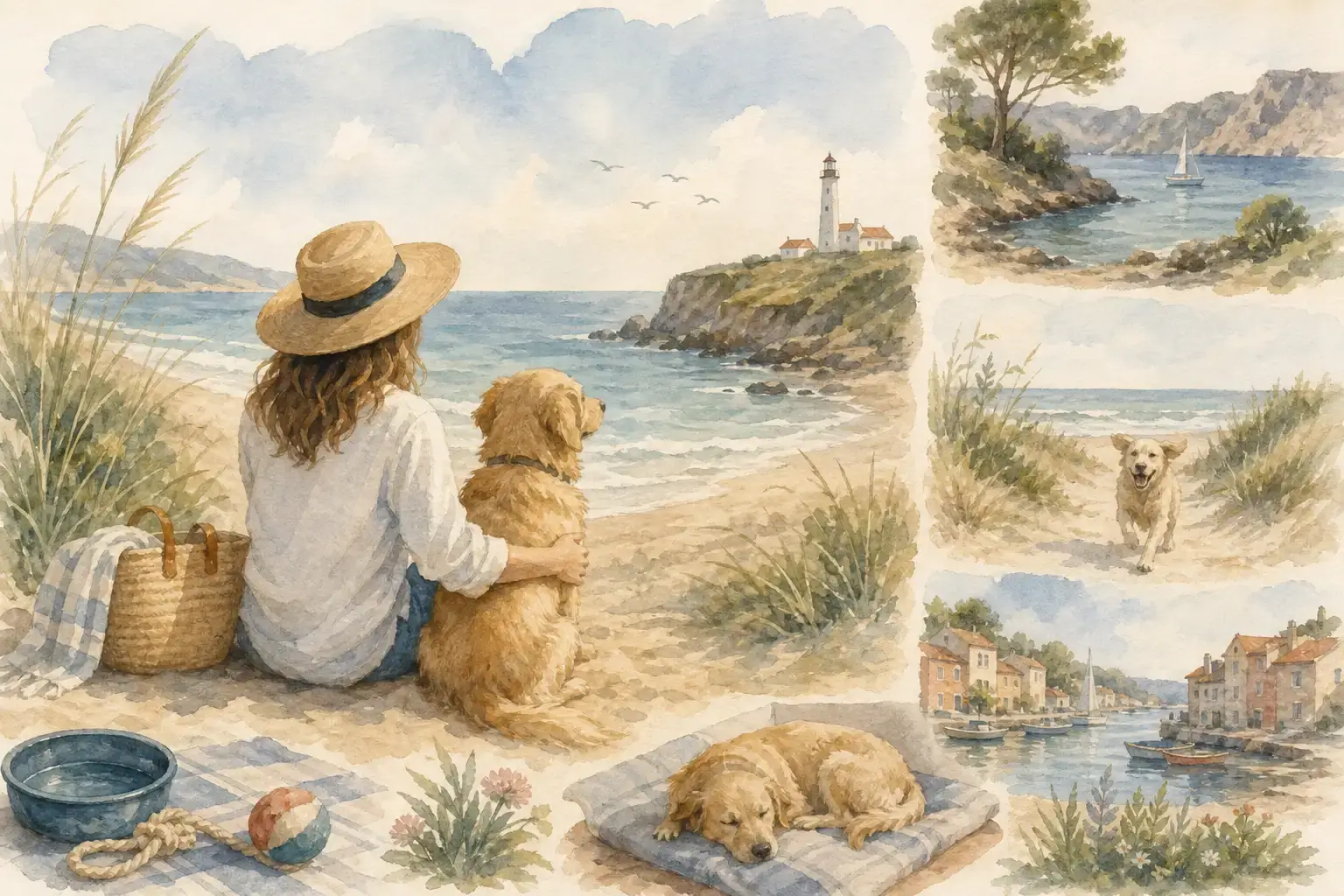 Urlaub mit Hund am Meer: Die besten Regionen und Tipps