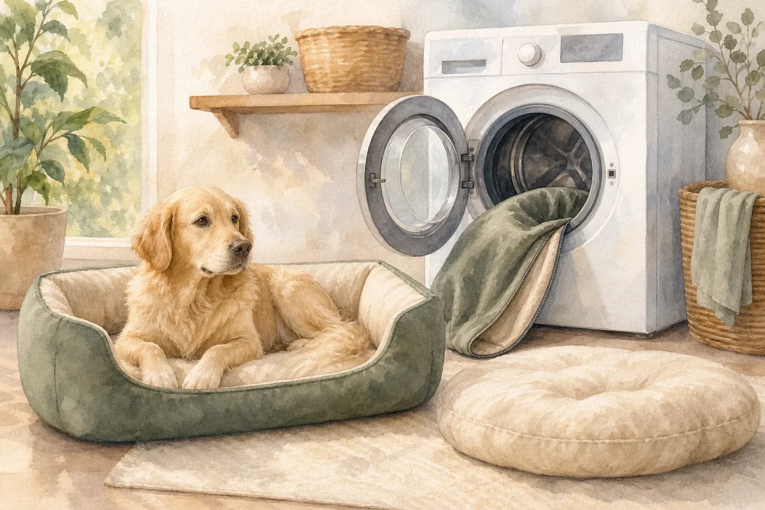 Waschbares Hundebett: Hygiene und Pflege im Alltag